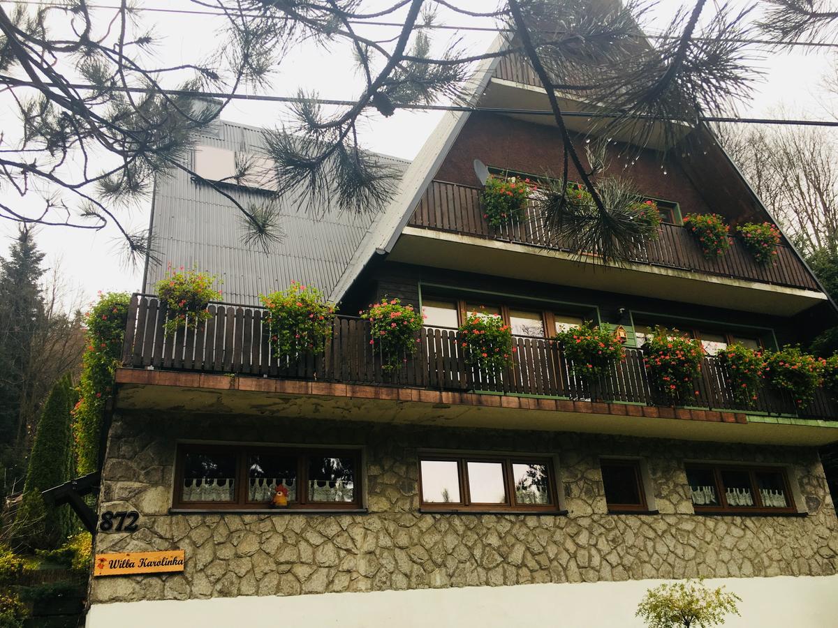 Willa Karolinka Stroza - Pet Friendly Myslenice Ngoại thất bức ảnh